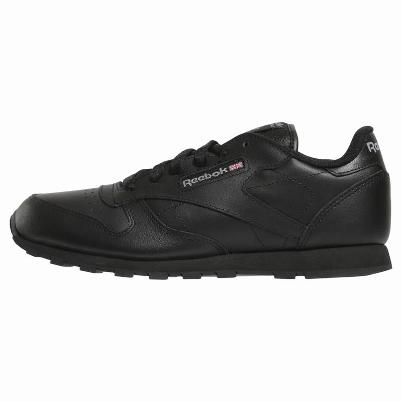 Reebok Classic Leather Tenisky Chlapcenske - Čierne PO3012SV